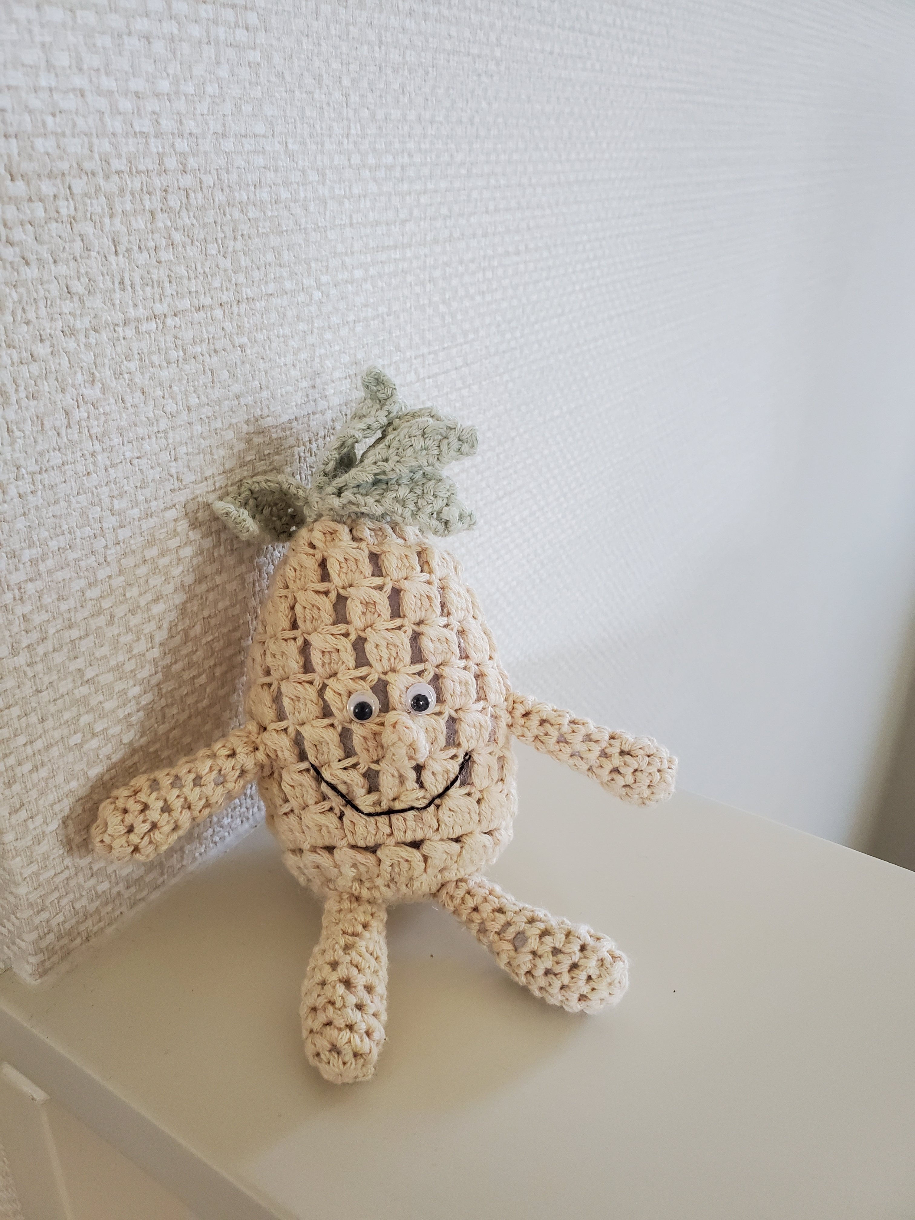 パイナップルの編みぐるみ – レース編み好きの趣味の記録